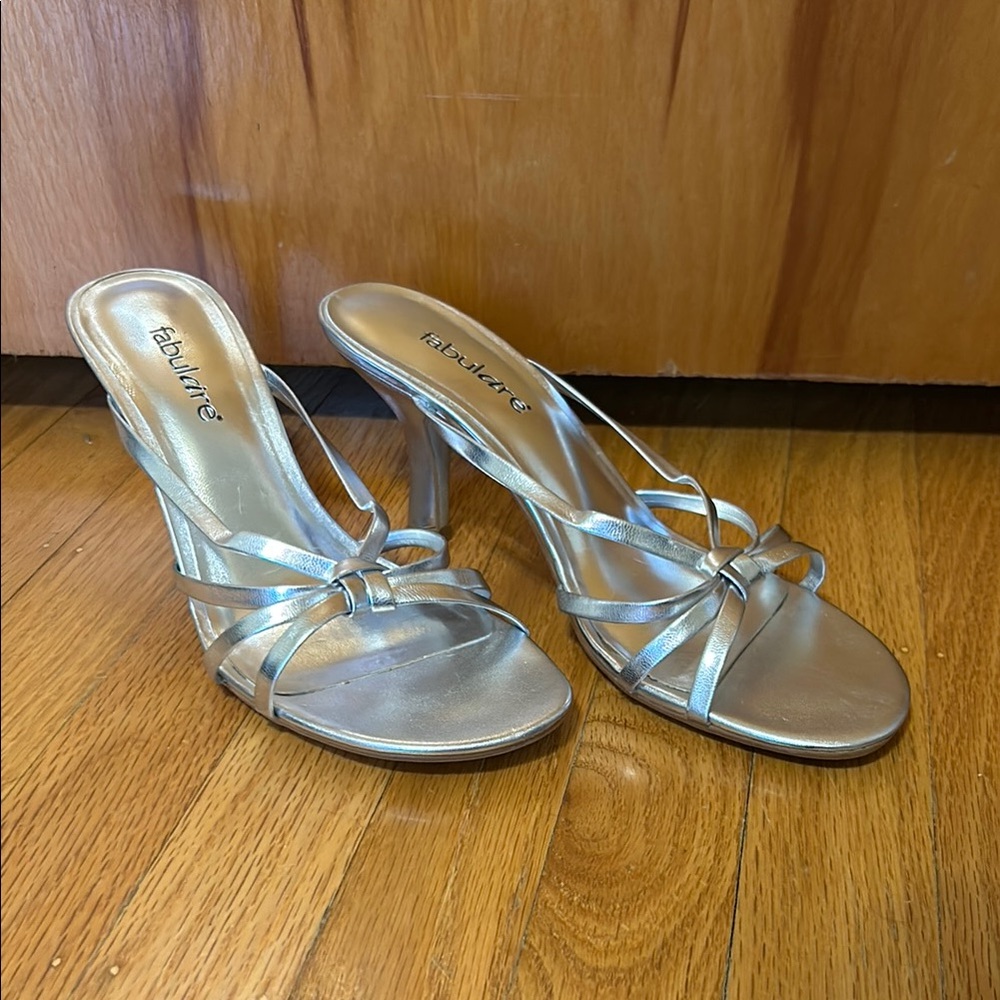Silver Women's Heels